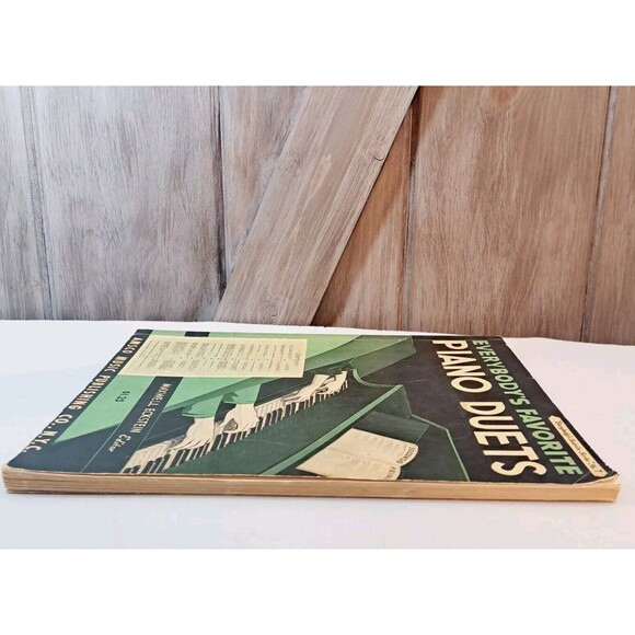 Book Everybody's Favorite Piano Duets Series No 7 Maxwell Eckstein Amsco Music - Picture 3 of 16